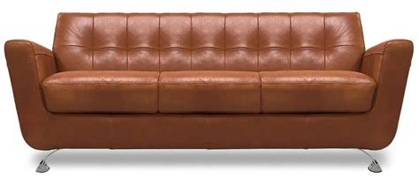 Small Depth Leather Sofas