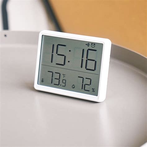 Small Digital Clock And Thermometer