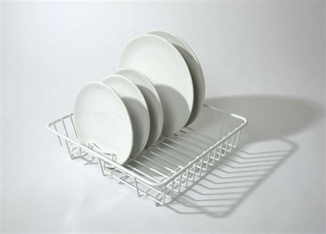 Small Dish Drainer White