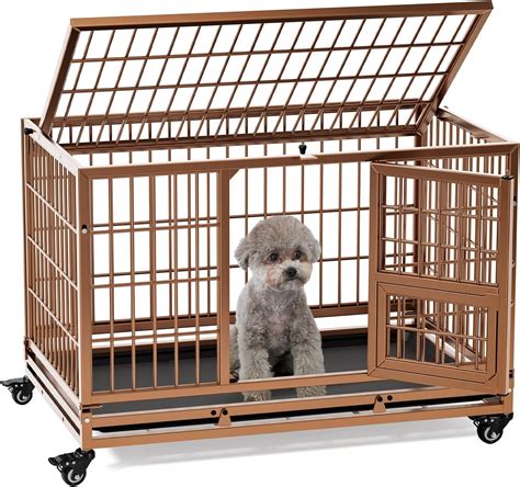 Small Dog Crate With Wheels
