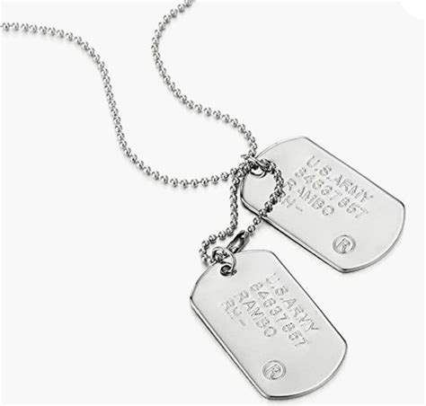 Small Dog Tag Chain