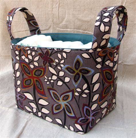Small Fabric Storage Bin Pattern