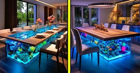 Small Fish Tank Dining Table