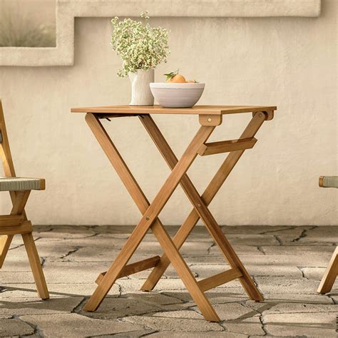 Small Folding Cafe Table