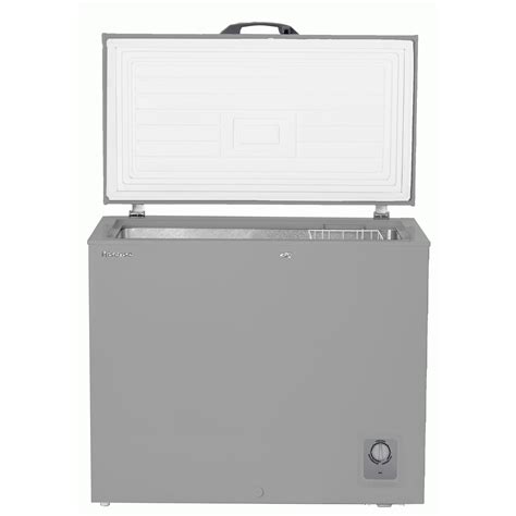 Small Freezer Chest Silver