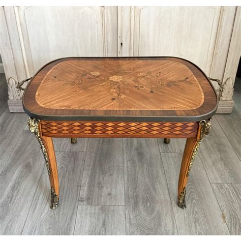 Small French Antique Coffee Table