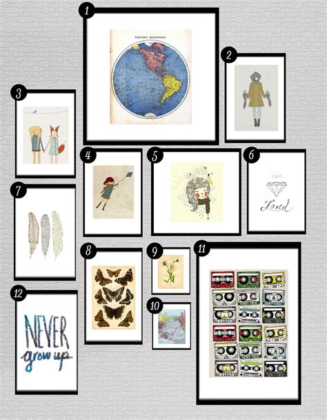 Small Gallery Wall Printables