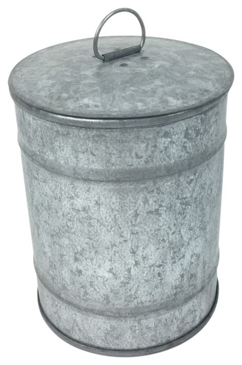 Small Galvanized Container