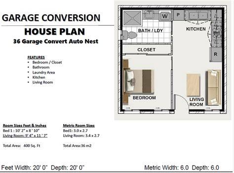 Image result for garage to bedroom conversions Apartment layout