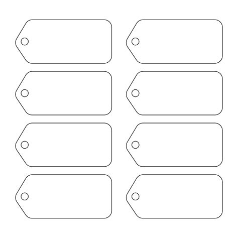 Small Gift Tags Printable Template
