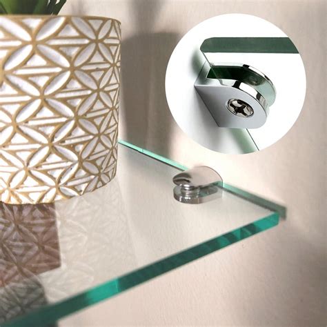 Small Glass Shelf Support Brackets