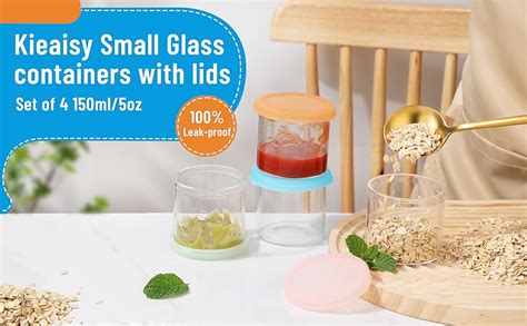 Small Glass Snack Containers
