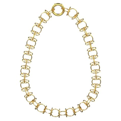 Small Gold Loop Chain