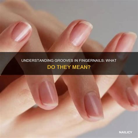 Small Grooves In Fingernails