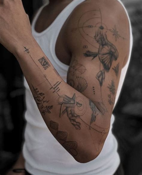 Small Guy Arm Tattoos