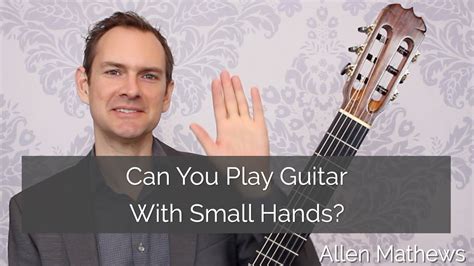 small hands for guitar