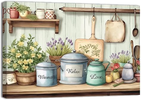 Small Kitchen Canvas Prints