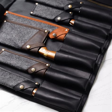 Small Knife Bag Leather