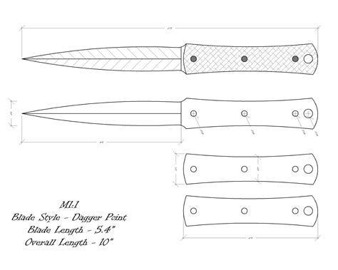 Small Knife Templates