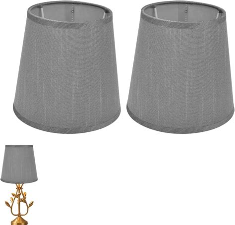 small lamp shades grey