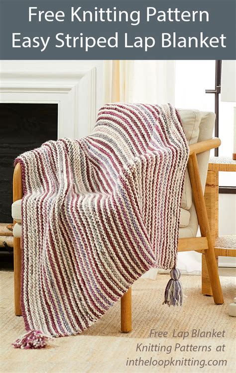 Small Lap Blanket Knitting Pattern