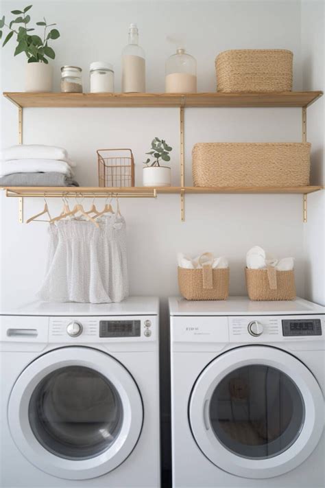 Small Laundry Room Shelf