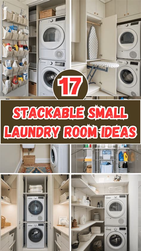 Small Laundry Room With Stackable