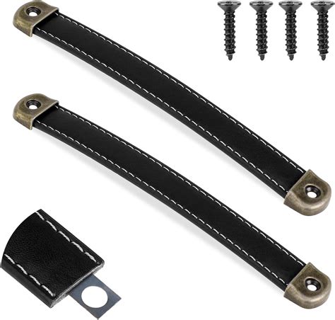 Small Leather Handles