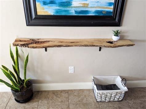 Small Live Edge Shelf
