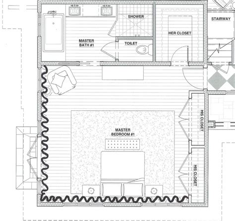 Small Master Suite Layout