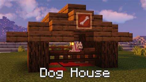 small minecraft dog house