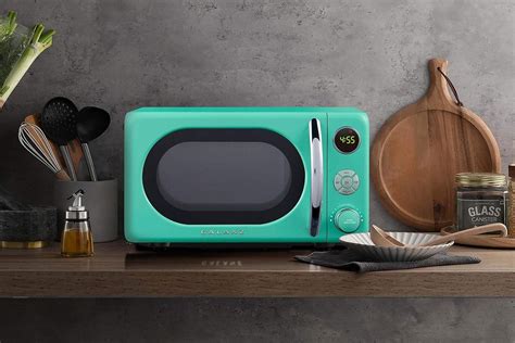 Small Modern Countertop Microwave