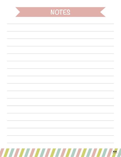 Small Notepad Printable Freee