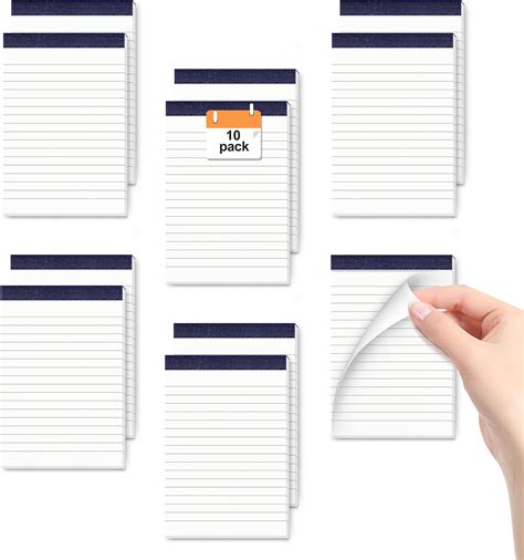 Small Notepads With Lines