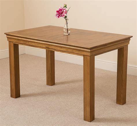 Small Oak Dining Table For 4