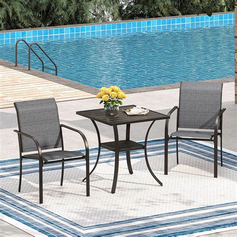 Small Patio Dining Set For 2