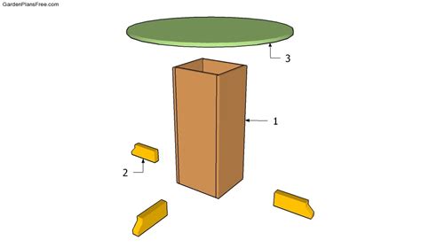 Small Pedestal Table Plans
