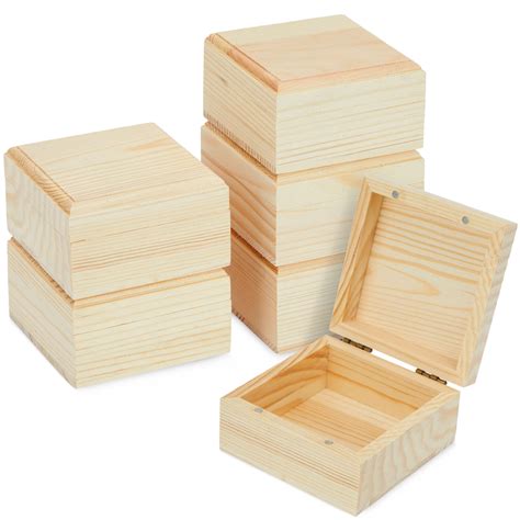 Small Pine Jewelry Boxes
