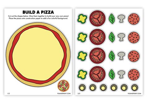 Small Pizza Printable Images