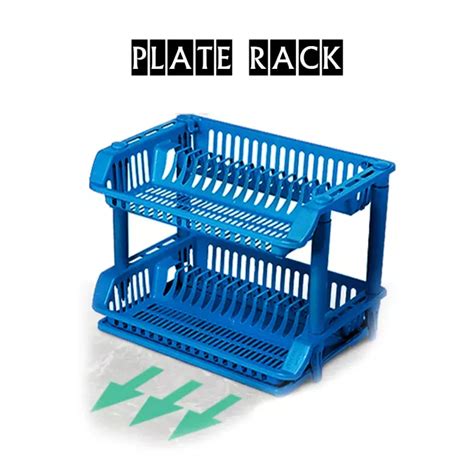 Small Plastic Plate Rack