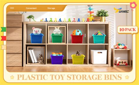 Small Plastic Toy Storage Unit