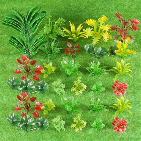 Small Plastic Toy Trees