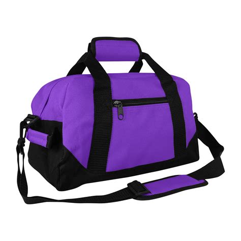 Small Purple Duffle Bag
