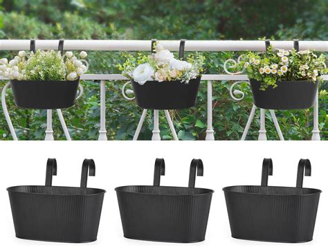 Small Railing Planters