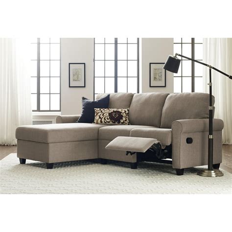 small reclining sofa with chaise