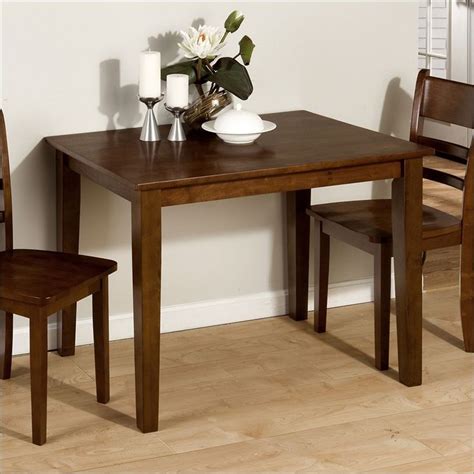 small rectangular dining room table