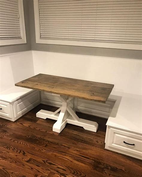 Small Rectangular Pedestal Kitchen Table