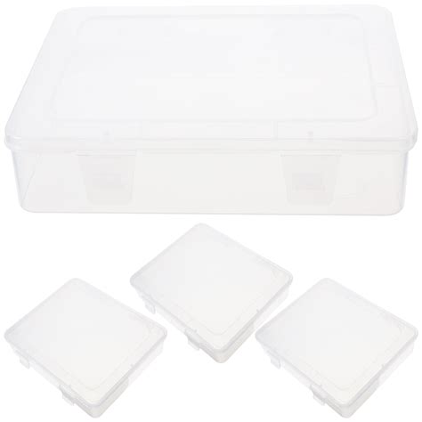 Small Rectangular Plastic Storage Bins