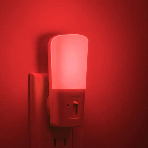 Small Red Led Night Light