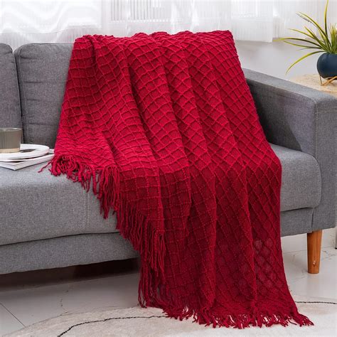 Small Red Throw Blanket